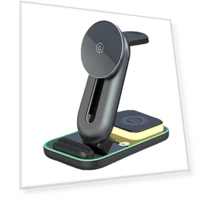 Magnetic Wireless Charging Station 3-in-1 — Chargers, HOME-Auto-001