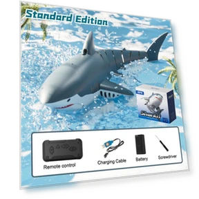 Remote Control Shark Toy with 4K HD Camera — Aquatic Vehicles, Each Insisting