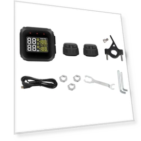 Tire Pressure Monitoring System with USB Charging and External Sensors — TPMS Sensor Replacements, Rustic Elegance House