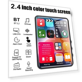 2.4-inch MP3 Player with Bluetooth Support — Portable Media Players, LIAESMART