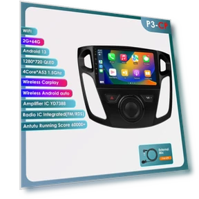 Android Auto Radio with Voice Control AI — Stereo Receivers, OSSURET