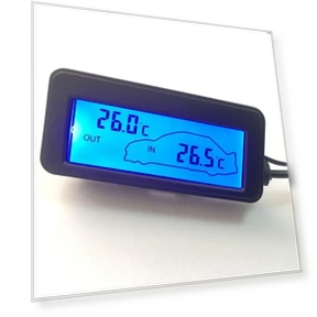 Digital Cable Sensor Backlight Monitor — Water & Oil Temperature, piter