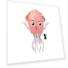 Electric Dancing Octopus Toy with LED Lights — Interactive Learning Devices, Exquiste life