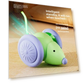 Electric Smart Cat and Mouse Car — Cat Playthings, Shining Sky