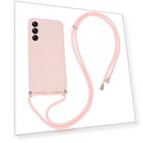 Fiber Lining Rubberized TPU Cover with Long Lanyard — Phone Accessories, Smartwatch 2025
