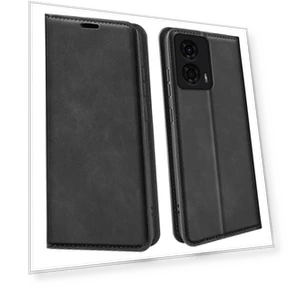 Magnetic Phone Case Skin-Touch PU Leather Cover — Protective Covers, Smartwatch 2025