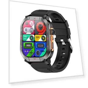 Men's Smartwatch with AMOLED Display and GPS — Smartwatches, ESTG