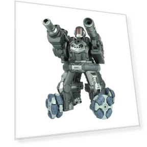 Remote Control Robot Car with Music, Lights, Water Bombs, and 360-Degree Rotation — Interactive Figures & Robots, RMT House
