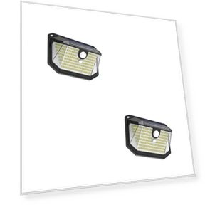 Solar Motion Sensor Wall Light — Outdoor Security & Flood Lighting, Automotiveassemblycomponents