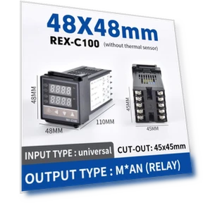 Temperature Controller with K-Type Sensor — Temperature Measurement Tools, maochi