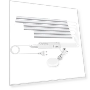 Dimmable LED Dar Light Kit for Wood Slat Wall Panel — Wall Lighting, Lcamaw