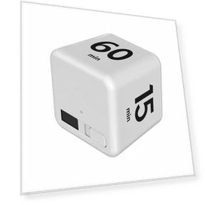 Gravity Sensor Timer Clock for Study Time Management — Educational Timepieces, 16Double8