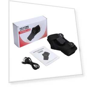 Magnetic Therapy Wrist Support with Heating and Removable Controller — Magnetic Therapy, BC Pet Supplies