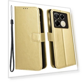 PU Leather Crazy Horse Texture Phone Cover — Back Covers, Smartwatch 2025