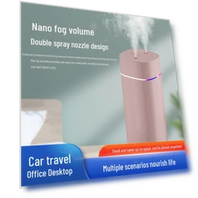 Silent Sterilizing Smart Dual-Head Desktop Aromatherapy Humidifier — Air Moisturizers, Computer boost