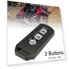 Smart Remote Key Fob — Keyless Entry, Motorcycle