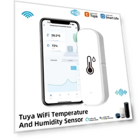 Smart Temperature Humidity Sensor — Home Climate Control, Meiteai-All