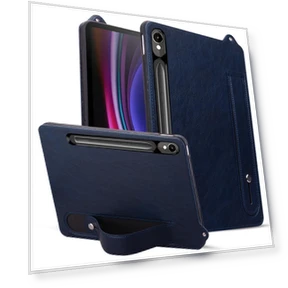 Tablet Case with Hand Strap and Kickstand — Keyboard Cases, Smartwatch 2025