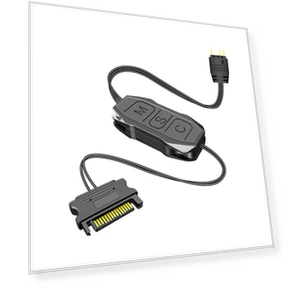 ARGB Controller 5V 3Pin to SATA Power Supply Mini RGB Hub — USB Hubs, Duckt