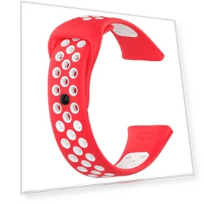 Breathable Two-Tone Silicone Watch Strap — Bands, Sunhuxin