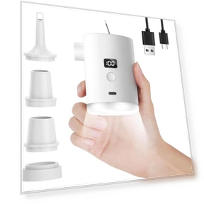 Electric Air Pump with Battery Indicator and Overheat Protection — Inflation Devices, DOKI DOKI MARKET