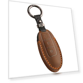 Genuine Leather Smart Key Case — Key Cases, smasol
