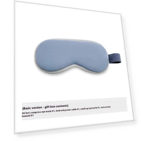 Heated Sleep Eye Mask — Sleep Masks, BC Pet Supplies