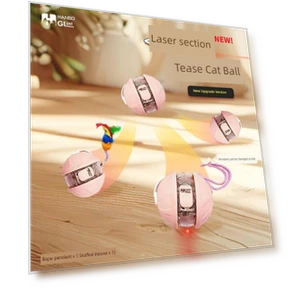 Intelligent Laser Automatic Cat Teasing Ball — Cat Playthings, TAOMall