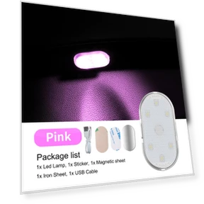 Magnetic Car LED Touch Lights — Light Kit, YJMP