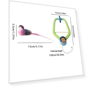 Smart Hanging Door Toy — Cat Playthings, pandammtour