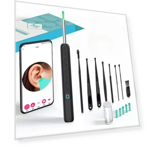 Smart Visual Ear Cleaner with Camera — Syringes, BC Pet Supplies