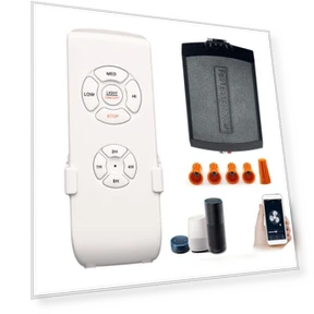 Smart WiFi Fan with Remote Control — Ceiling Fans, Bind