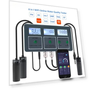 Smart WiFi Water Quality Meter — Test Kits & Thermometers, Pro DIY Tool
