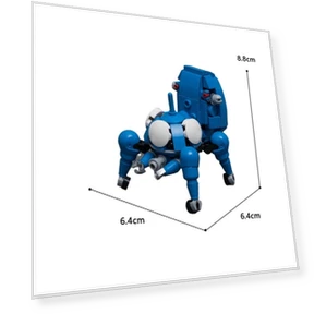 Tachikoma AI Chariot Robots Building Blocks — Construction Kits, FluxAtelier