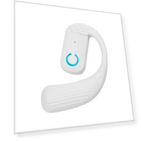 Wireless Business Headset with Bone Conduction and Open-Ear Design — Headsets, Autumn Orchids