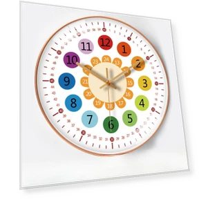 12-inch Automatic Synchronization Radio Wall Clock — Clocks, Window glass film