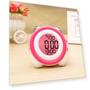 3D LED Alarm Clock — Alarm, Window glass film
