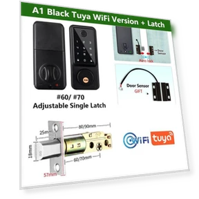 Automatic Fingerprint Smart Door Lock — Locks, Crown Global