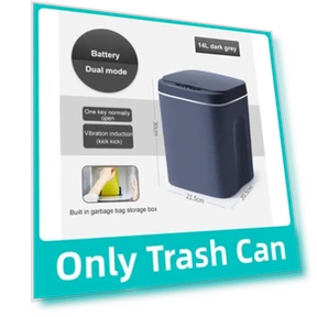 Automatic Sensor Smart Trash Can — Kitchen Cans, Simple and warm