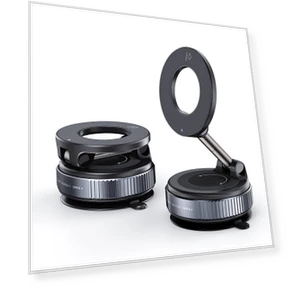 Car Phone Holder with 360 Intelligent Vacuum Adsorption — Dashboard Installation Kits, Auto Parts Decorate