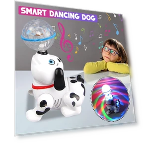Electronic Walking Dancing Robot Dog — Interactive Animal Companions, Gouhuo