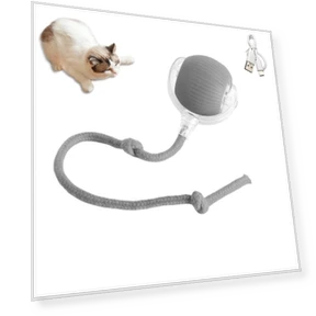 Interactive Pet Toy Ball — Cat Playthings, Household supplies MH