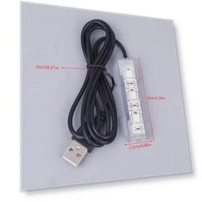 Micro Aquarium Light with USB Power, Remote Control — Lights, Dachong