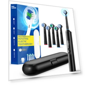 Rotating Electric Toothbrush — Chargers, MIYAKO DENKI
