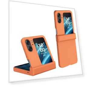 Skin-touch Phone Case with Hinge Protection — Screen Protectors, Smartwatch 2025