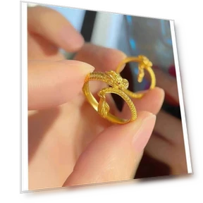 Smart Ring with Swinging Dragon Tail — Smart Rings, Wipon