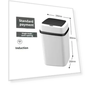 Smart Trash Bin — Kitchen Cans, Simple and warm