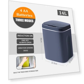 Smart Trash Can with Wireless Sensor — Kitchen Cans, Keep Health Care