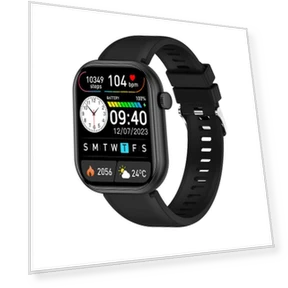 Smart Watch with Large Display, Heart Rate Monitor, and Fitness Tracking — Smartwatches, Max Mall