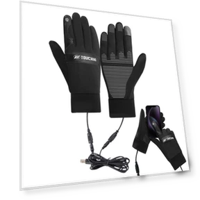 Touchscreen Heated Gloves — Gloves, xly1818
